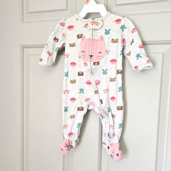 3/$10 This Child Of Mine By Carters Sleeper 0-3 M - Picture 1 of 4